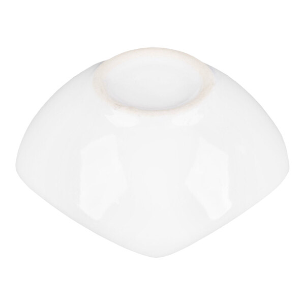 American Metalcraft SQSC15 Squound 1.5 oz. White Ceramic Sauce Cup - 12/Case