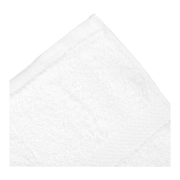 Oxford Regale 27" x 54" 100% Ring Spun Cotton Bath Towel with Dobby Border and Dobby Hemmed 14 lb. - 48/Case