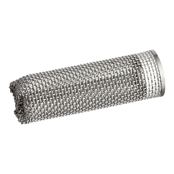 A metal mesh funnel adaptor.
