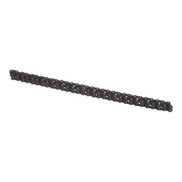 A black chain for a Waring conveyor toaster.