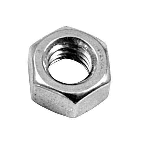 A close-up of a Waring hex nut.