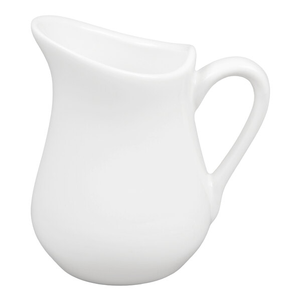 American Metalcraft PBC45 4 oz. Porcelain Bell Creamer