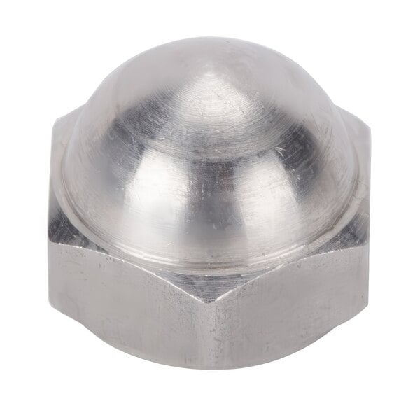 A stainless steel Waring cap nut.