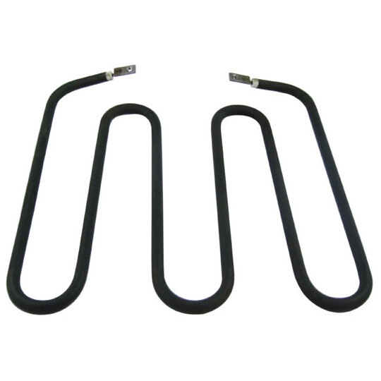 A pair of black wavy heating elements for a Waring Crepe Maker.