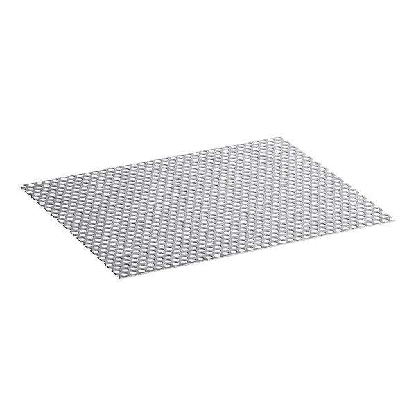 A close-up of a Bunn perforated metal grid.