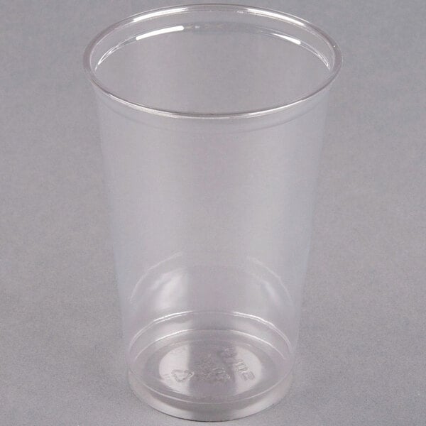 Solo Ultra Clear™ TN20 20 oz. Clear Straight Wall PET Plastic Cold Cup -  1000/Case