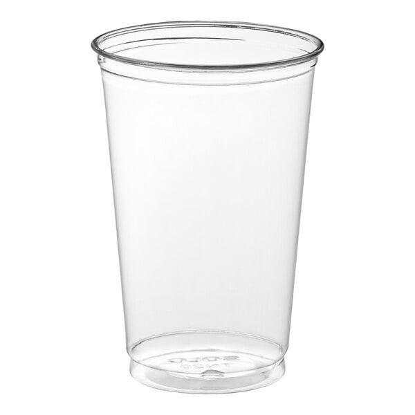 Solo Ultra Clear™ TN20 20 oz. Clear Straight Wall PET Plastic Cold Cup - 1,000/Case