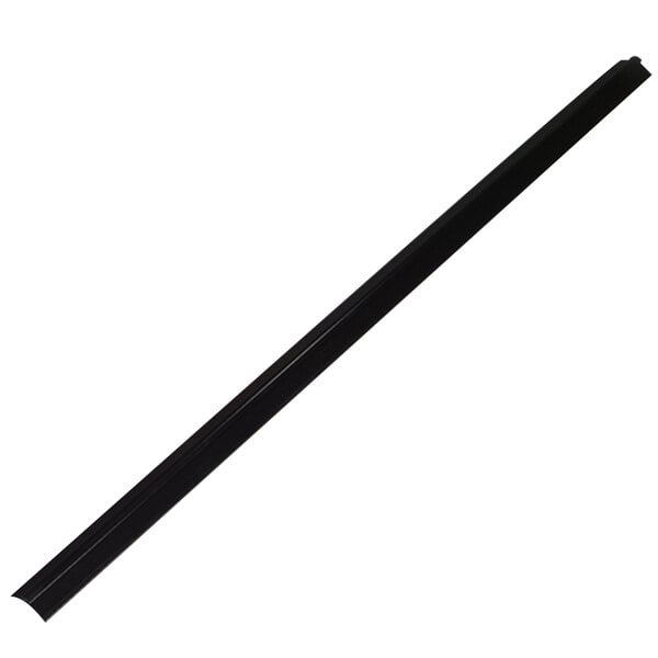 A black metal rod with a long handle.