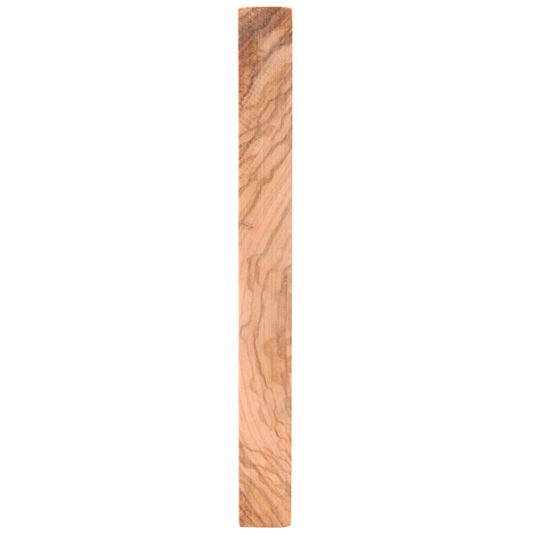 An American Metalcraft olive wood rectangular serving board.