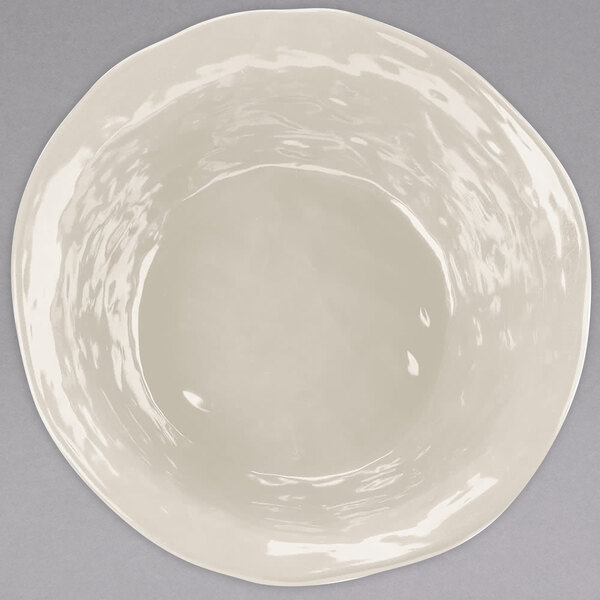 a close-up of a white liquid