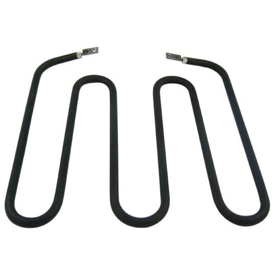 A pair of black wavy heating elements for a Waring Panini Grill.