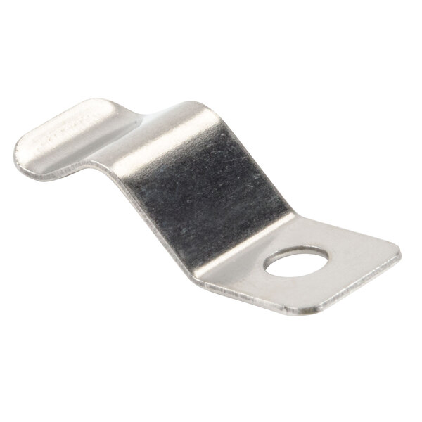 A metal cover lock bracket for a Waring juicer.