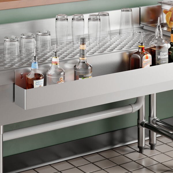 Steelton Stainless Steel Single Tier Speed Rail - 42"