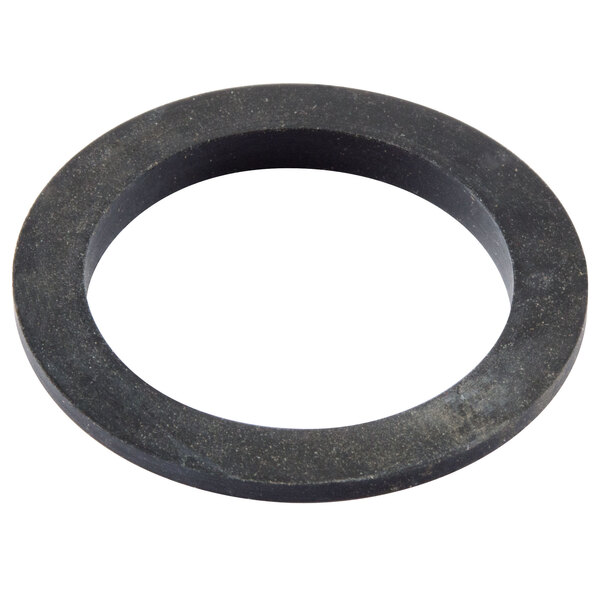 A black round rubber motor mount.