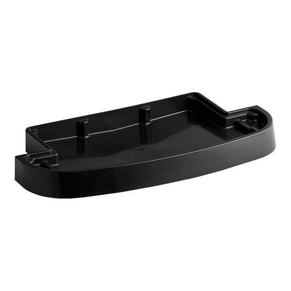A black plastic Bunn Drip Tray for iMIX-4 & iMIX-5 Hot Beverage Dispensers.