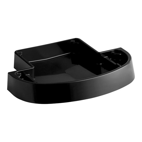 A black plastic Bunn Drip Tray for iMIX-3 Hot Beverage Dispensers.