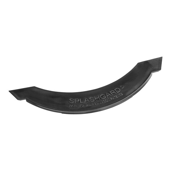 A black rubber splash guard with white text that says "Selco" and "Bunn 32965.0003"