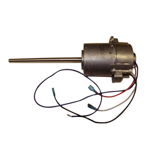 A Waring 028937 motor for a juicer with wires and a wire harness.