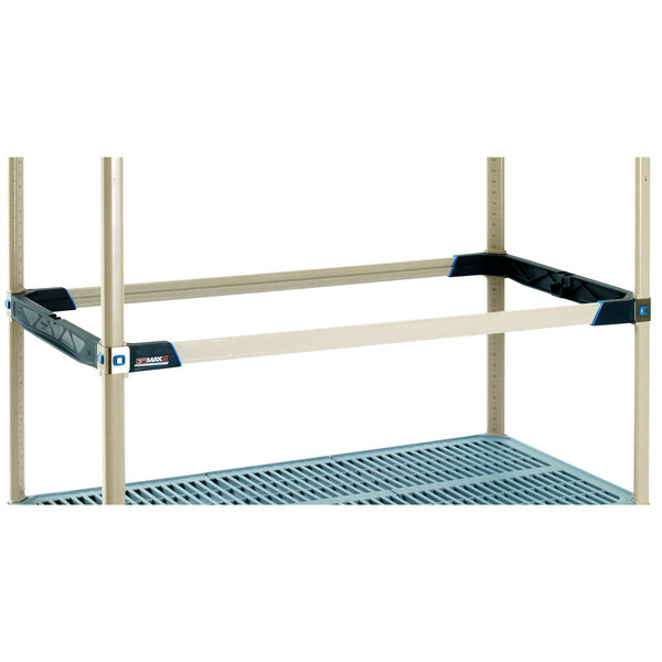 A MetroMax iQ metal frame for a 24" x 24" shelf.