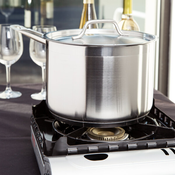 thumbnail image 2 of Vollrath 3822 Optio 7-Piece Stainless Steel Cookware Set - Induction Ready 2 of 5