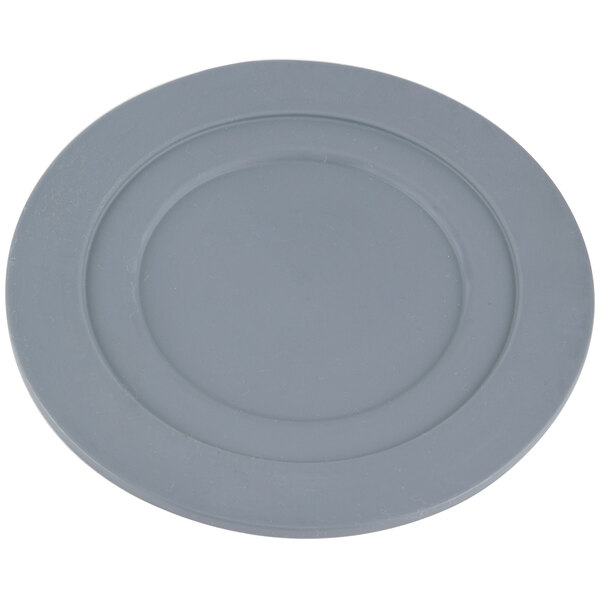 A grey bowl pad with a circular rim for a Waring mixer.