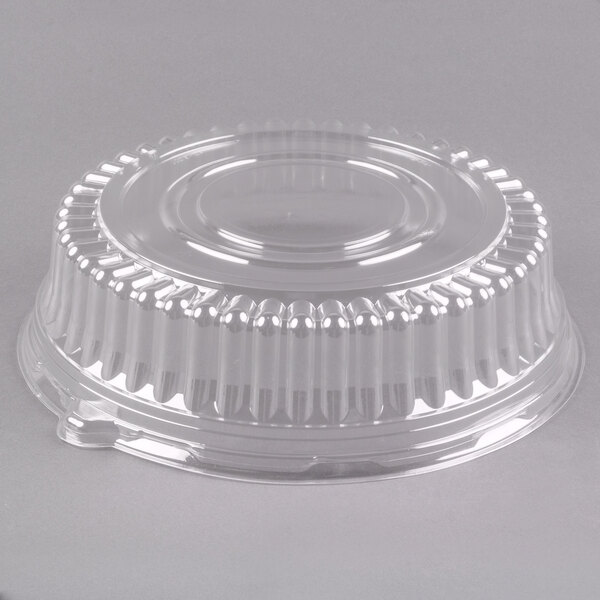 Clear Plastic Trays With Lids Best Wallpaper Visions 12 Clear Pet Plastic Round Catering Tray High Dome Lid