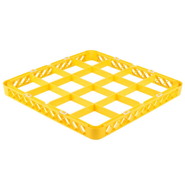 Noble Products 16-Compartment Yellow Full-Size Glass Rack Extender