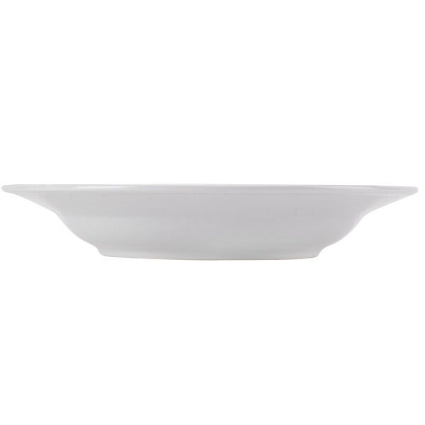 A CAC Boston white porcelain soup bowl.