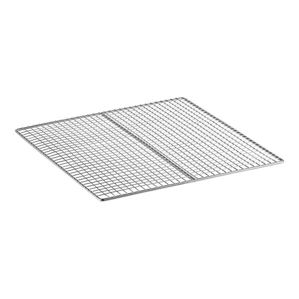 A Frymaster fine mesh basket support screen with a grid on it.