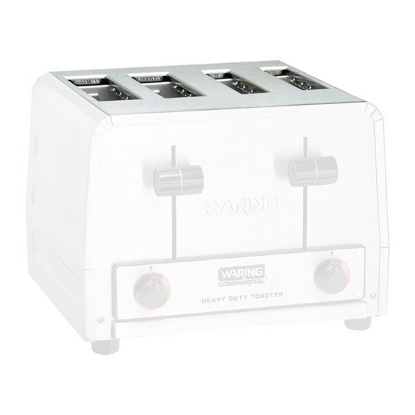 A Waring top cover plate for a toaster with four slots.