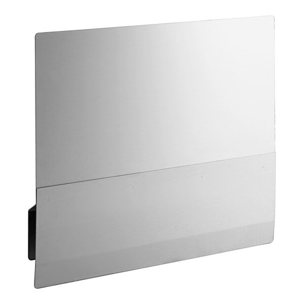 A white rectangular Frymaster Fryer splash shield.