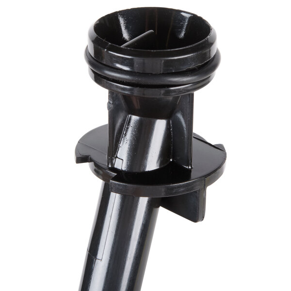 A Bunn black nozzle assembly with a black cap.
