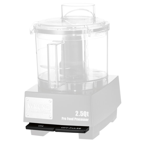 A Waring 029453 switch on a food processor.