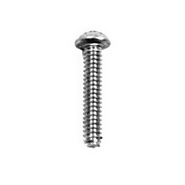 A close-up of a Waring screw.