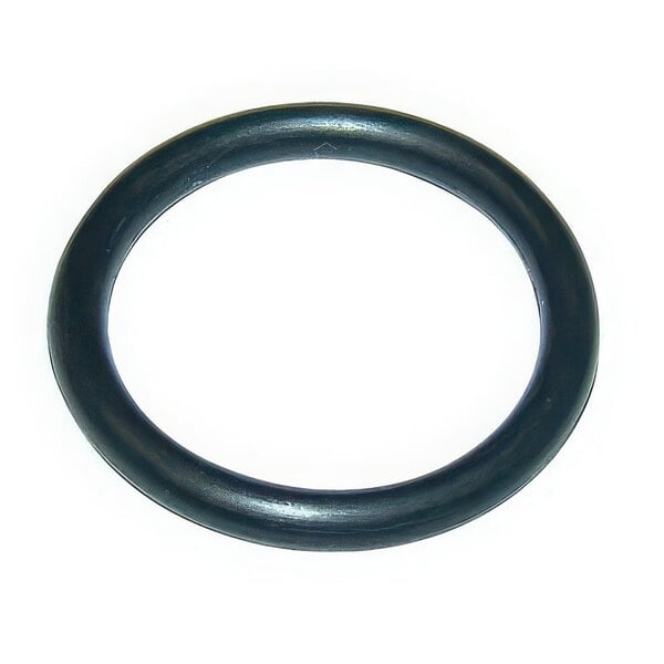 A black round rubber o-ring.