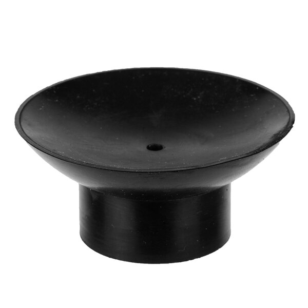 A black plastic Waring suction cup foot.