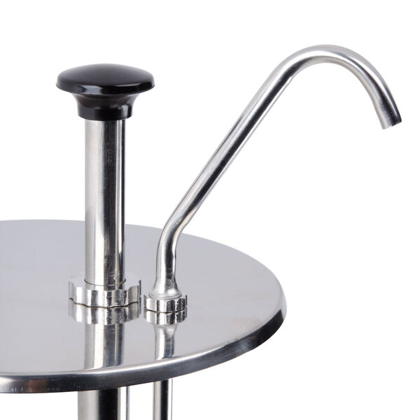 7 Qt. Stainless Steel Condiment Pump