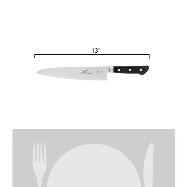 Faca Chef Mercer MX3 - Aço VG-10 San Mai Premium