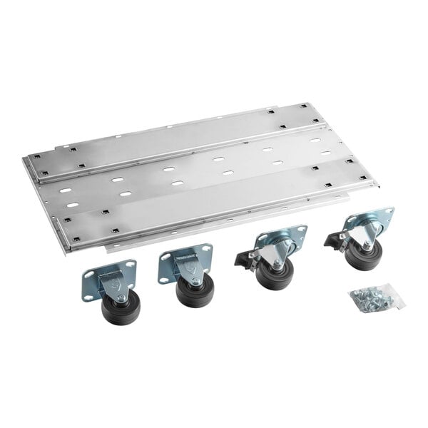 Alto-Shaam 5010921 3" Caster Stand Assembly for Alto-Shaam 500-1DN, -2DN, and -3DN Drawer Warmers - 4/Set