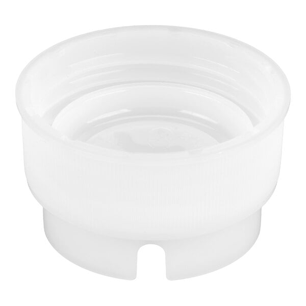TableCraft 53TSVN INVERTAtop White Replacement ValveTop for Inverted or Squeeze Bottles with 53 mm Opening - 12/Pack