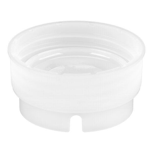 TableCraft 63TSVN INVERTAtop White Replacement ValveTop for Inverted or Squeeze Bottles with 63 mm Opening - 12/Pack