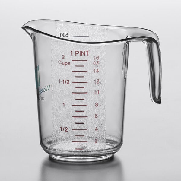 Plastic Measuring Cup for liquid and solid multi-purpose with easy color  readings inside and out