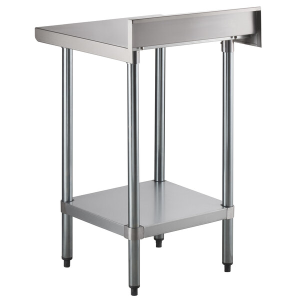 Regency 24" x 24" 18Gauge 304 Stainless Steel Commercial Work Table