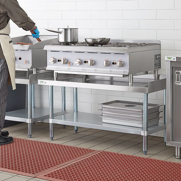 Commercial Stainless Steel Equipment Grill Stand 24x48 