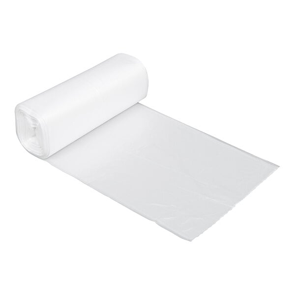 Lavex 7 Gallon 6 Micron 20" x 22" High Density Janitorial Can Liner / Trash Bag - 2,000/Case