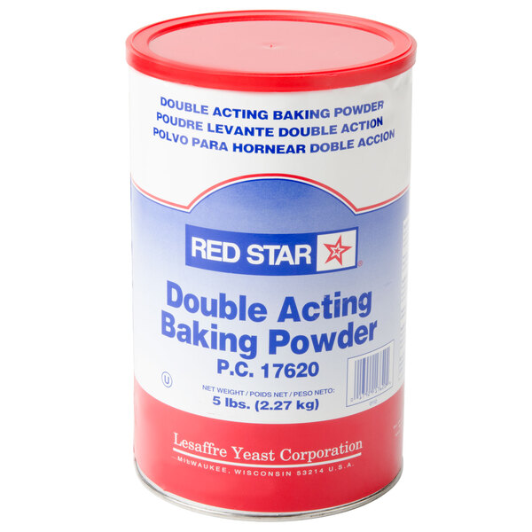 Double Acting Baking Powder 5 Lb Canister