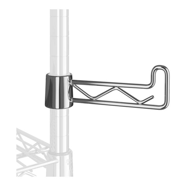 A Regency chrome metal swing hook.