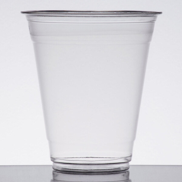 12 oz clear plastic cups