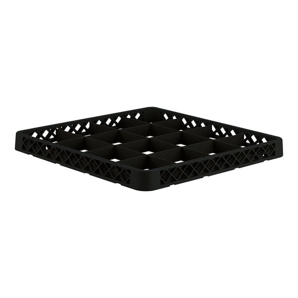 Vollrath TRD-06 Traex® Full-Size Black 16 Compartment Glass Rack Extender