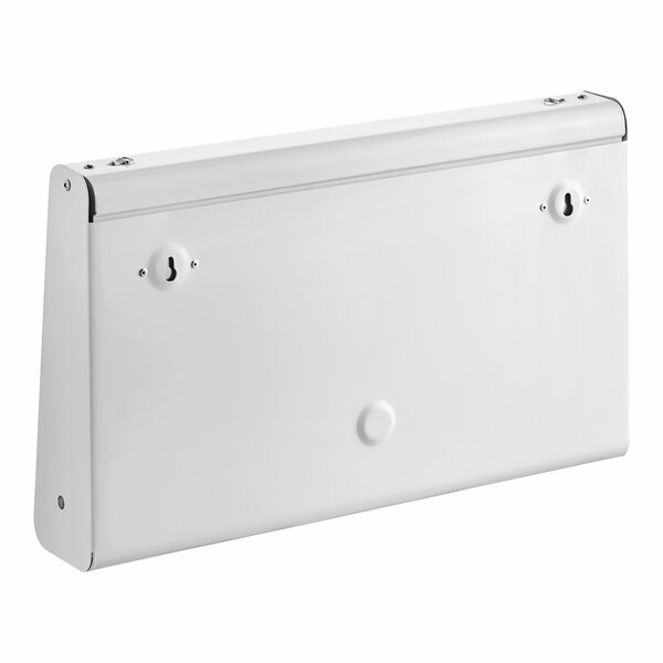 A white rectangular Lavex Zap N Trap indoor insect light trap with two holes on the side.